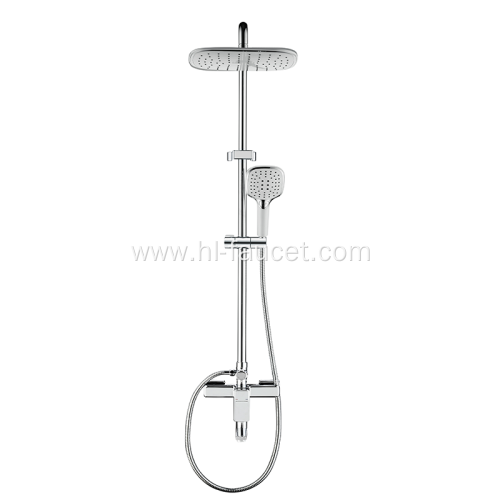 modern pillar bath shower mixer in best sale